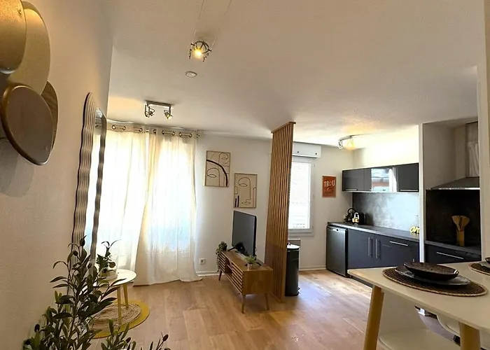 Appartamento -le Marengo- Parking&métro - Calme&cozy - Wifi *